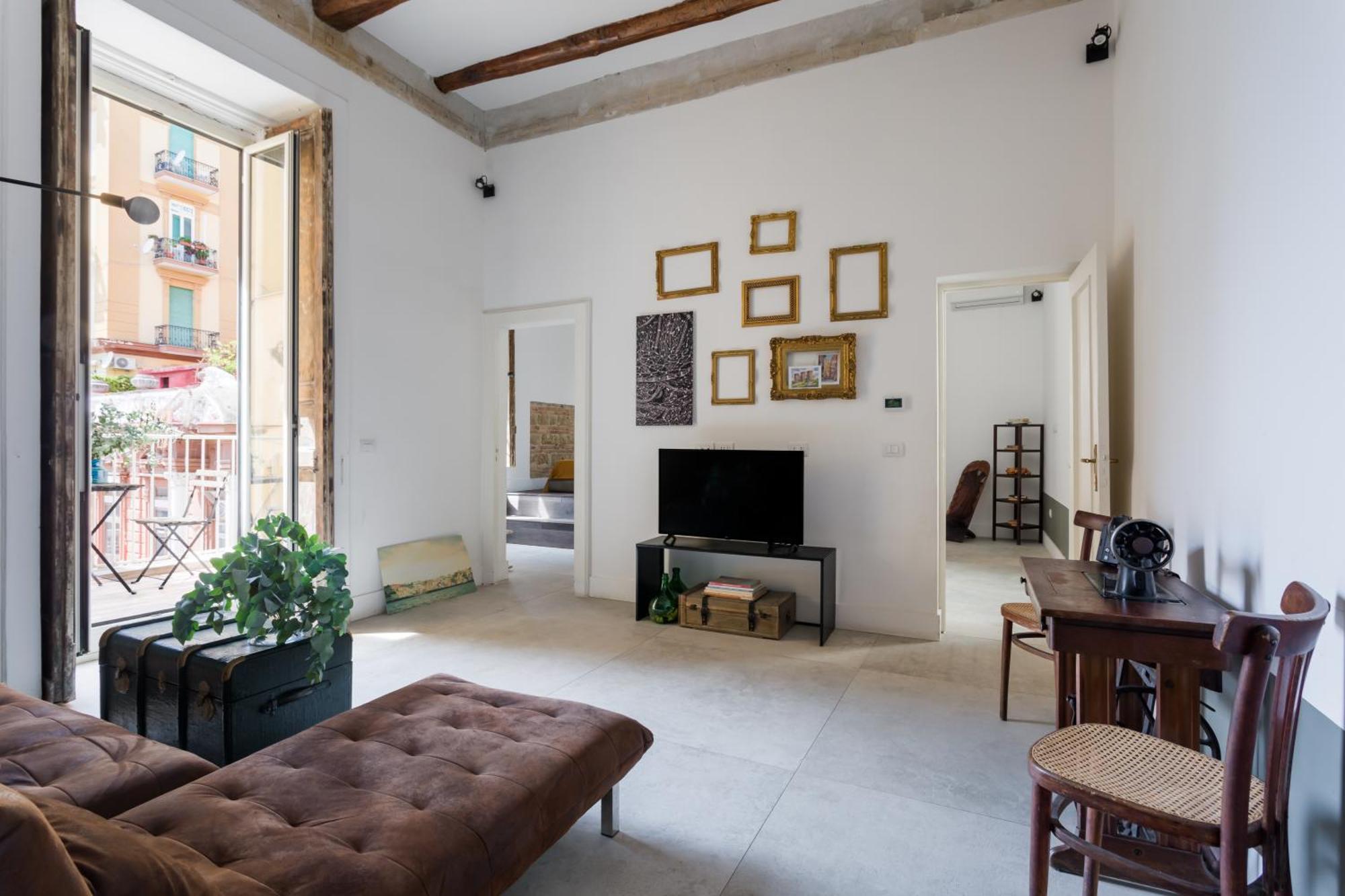 Appartamento Casa dei Mille a Chiaia Napoli Esterno foto
